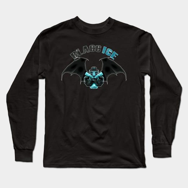 Blacc Ice (Cross Arms) Long Sleeve T-Shirt by The Melanites